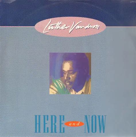 Luther Vandross Here And Now Vinyl Records Lp Cd On Cdandlp