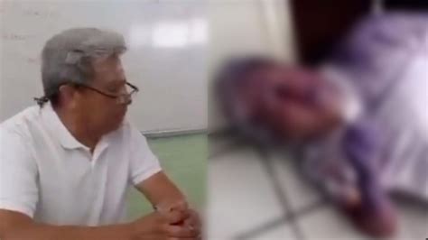 Video Sensible Atacan A Profesor En Plena Aula Tiene Denuncias De