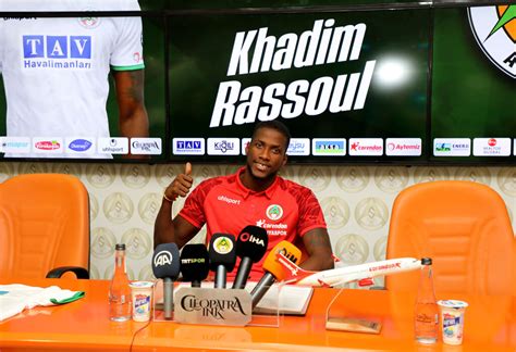 Khadim Rassoul Corendon Alanyaspor Umuzda Alanyaspor Resmi Nternet