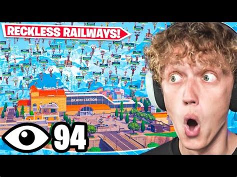 Players Land At Reckless Railways In Chapter Stacked Youtube