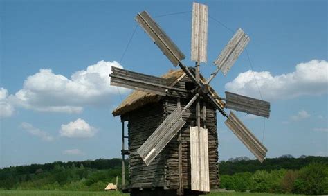«Солнечная» ветряная мельница