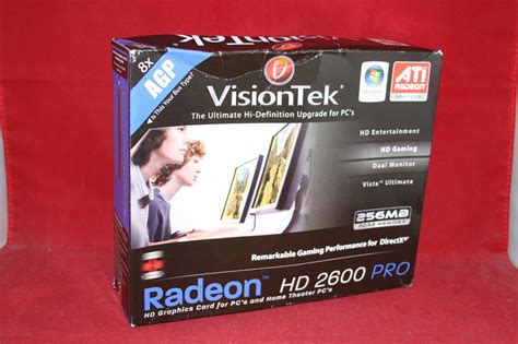 Visiontek Ati Radeon Hd Pro Mb Agp Graphics Card P Agp