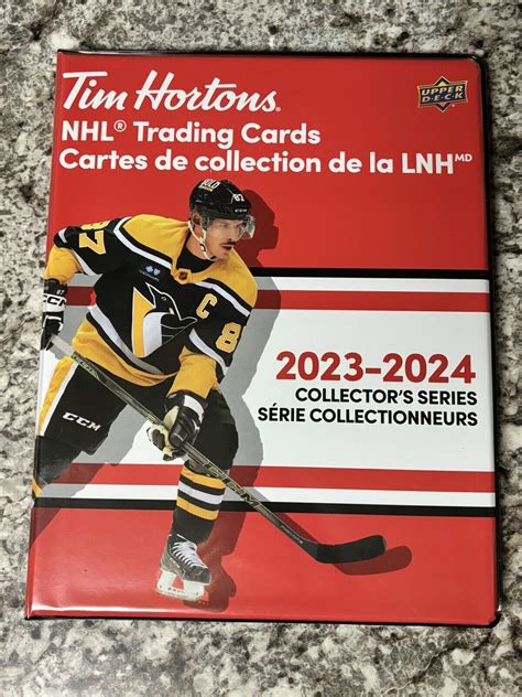 2023 24 Upper Deck Tim Hortons Collectors Series Binder BINDER ONLY