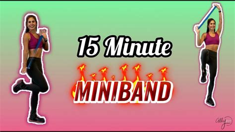 15 Minute Full Body Miniband Workout Youtube