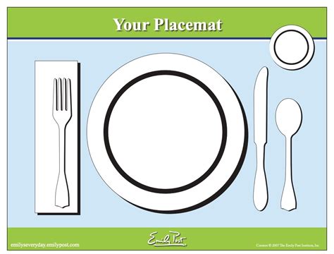 Printable Table Setting Template Free Printable