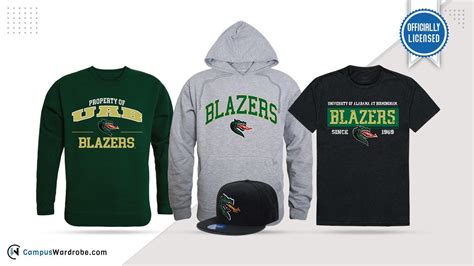 UAB University Of Alabama At Birmingham Blazers Apparel Official Team