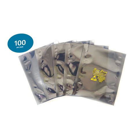 Esd Anti Static Bags X Inch Open Top Mils Easy Shield