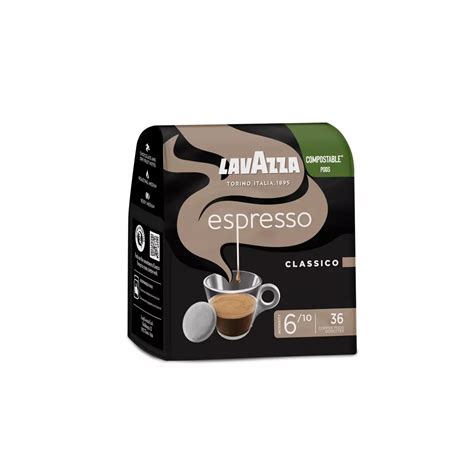 Lavazza Dosettes De Café Espresso Classico Intensité 6 Compatibles