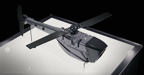 ArtStation - Black Hornet Drone Study