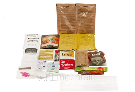 British Uk 24 Hour Combat Operational Ration Pack Orp Foreign And