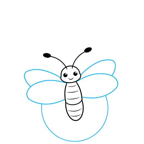 How To Draw A Firefly Really Easy Drawing Tutorial