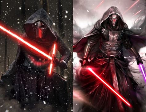 Darth Revan Vs Darth Vader