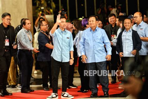 Survei PRC Elektabilitas Prabowo Gibran Turun Dari 47 8 Persen Jadi 42