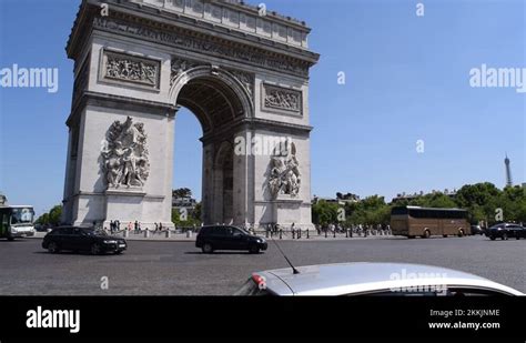 Paris arc de triomphe roundabout Stock Videos & Footage - HD and 4K ...