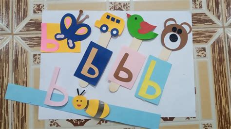 Alphabet Crafts For Kids Easy Letter B Crafts 5 Easy B Crafts