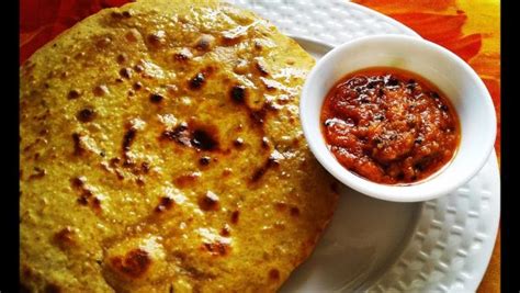 Besan Ki Roti Recipe How To Make Besan Ki Roti Hungryforever