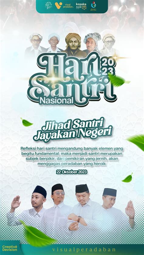 Hari Santri Nasional With Pixellab Desain Banner Desain Brosur