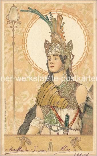 Lot 6 Litho Ak Basch Arpad Um 1900 Color Wiener Werkstätte Postkarten