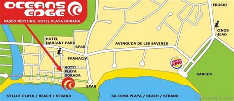 Sa Coma Travel Guide for Tourist, Map of Sa Coma - ToursMaps.com