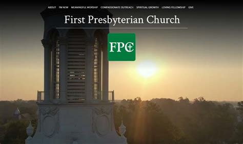 First Presbyterian Church | Biz Tools One Website Design