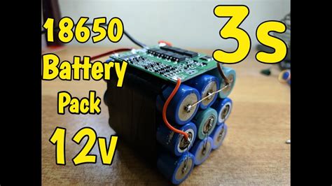 Building A Battery Pack Using 18650 Batteries