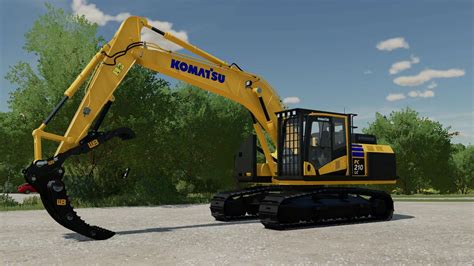 Komatsu Excavator Mega Pack V10 Fs22 Mod Farming Simulator 22 Mod