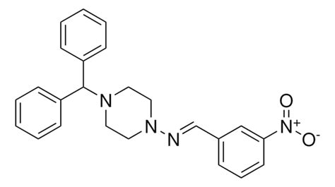 Benzhydryl N Nitrobenzylidene Piperazinamine Aldrichcpr Sigma