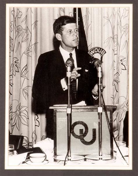 Photograph of John F. Kennedy Making Campaign Speech – All Artifacts ...