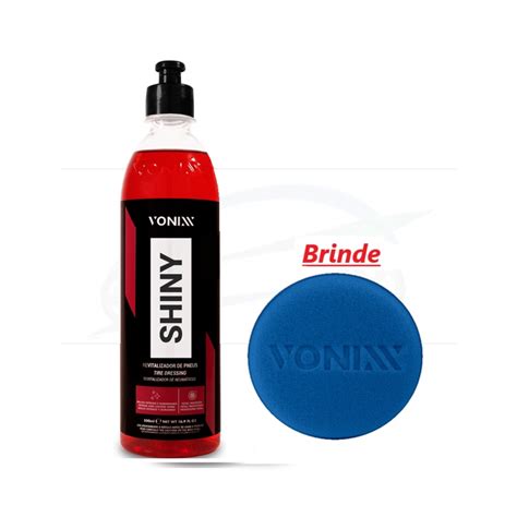 Pneu Pretinho Shiny Vonixx Brilho Molhado Aplicador Shopee Brasil