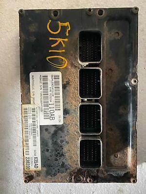 05 DODGE CARAVAN ENGINE BRAIN P04748635AD MUST MATCH NUMBERS BEFORE