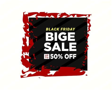 Plantilla De Dise O De Gran Oferta De Black Friday Con Hasta Un