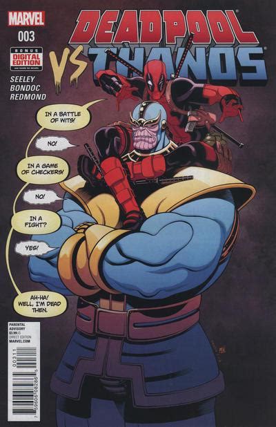 Deadpool vs Thanos #3 (2015) Prices | Deadpool vs Thanos Series