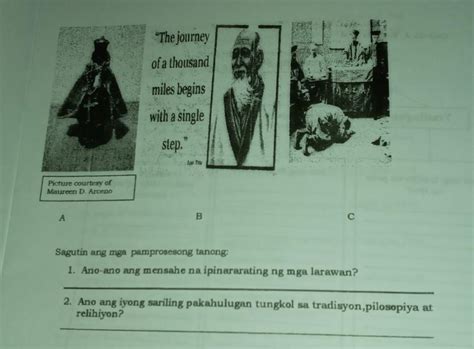 1 Ano Ano Ang Mensahe Na Ipinararating Ng Mga Larawan 2 Ano Ang Iyong