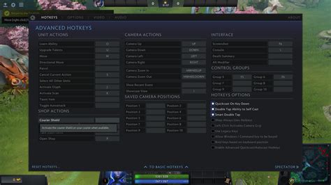 Advanced Hotkeys Dota 2 Interface In Game