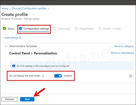 Disable Windows 1011 Lock Screen Using Intune