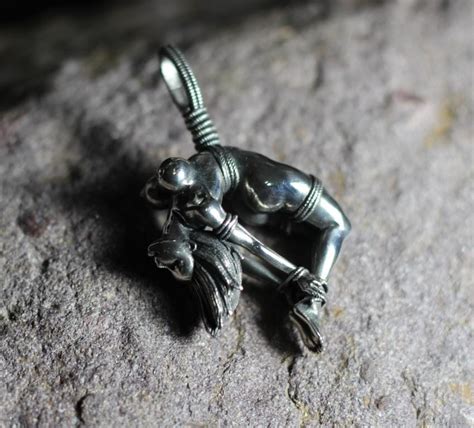 Naked Shibari Anime Hentai Girl BDSM Pendant Artifactoria