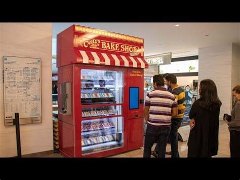 Cake Boss vending machines in Toronto in 2023 | Cake boss, Vending machine, Rainbow cake