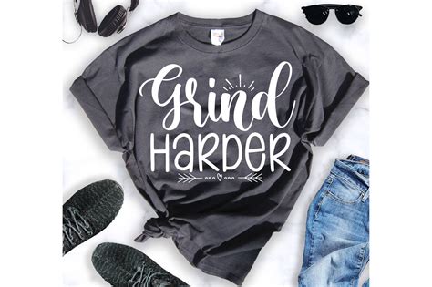 Grind Harder Svg By Orpitaroy Thehungryjpeg