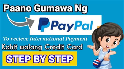 Paano Gumawa Ng Paypal Account How To Make Paypal Account Youtube