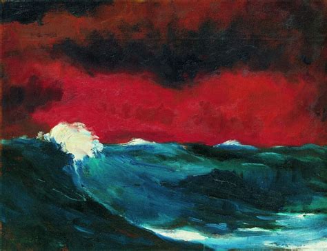 Эмиль Нольде "Море" (1947) Холст, масло. 68 × 88 см Музей ...