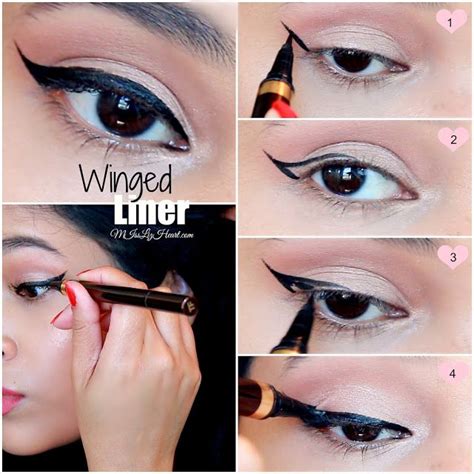 Winged Eyeliner Tutorial For Hooded Eyes Video Winged Eyeliner Winged Eyeliner Tutorial