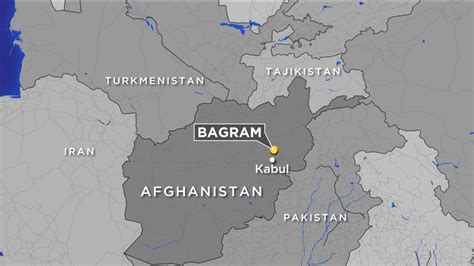 Bagram Air Base Afghanistan Map | Tour Map