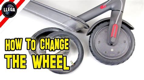 How To Change Tires To The Xiaomi Mijia M365 Electric Scooter Youtube