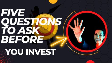 5 Questions To Ask Before Making An Investment Youtube