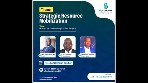 Mastering Resource Mobilization Unlocking Strategies Webinar