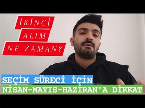 Kinci Al M Ne Zaman Olacak Se Im Ve Se Imden Sonra Nas L Bir