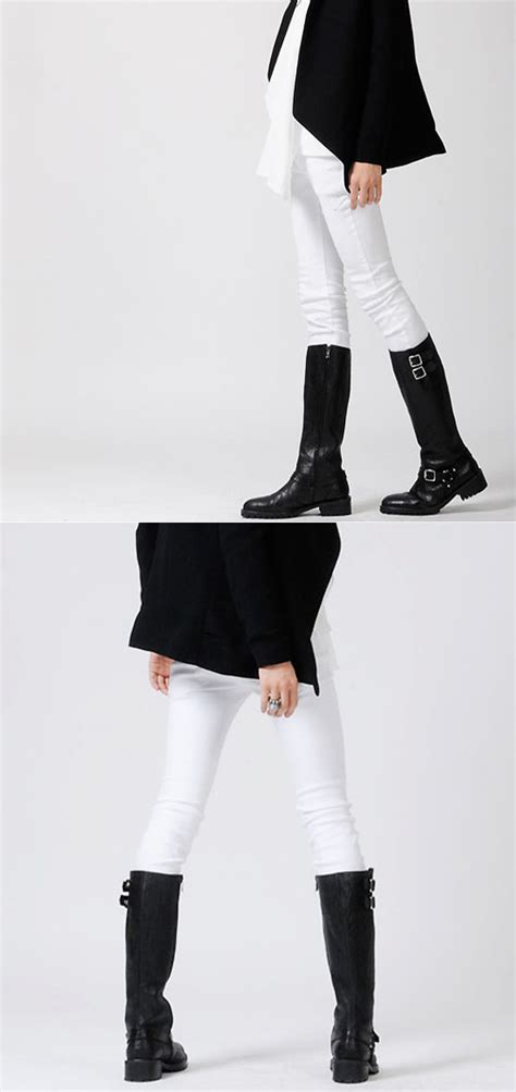 Shoes :: Elephant Leather Belted Long Boots-Shoes 150 - GUYLOOK Men's ...