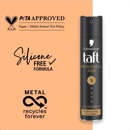 Schwarzkopf Taft Powerful Age Extra Strong Hold Hairspray Notino Co Uk