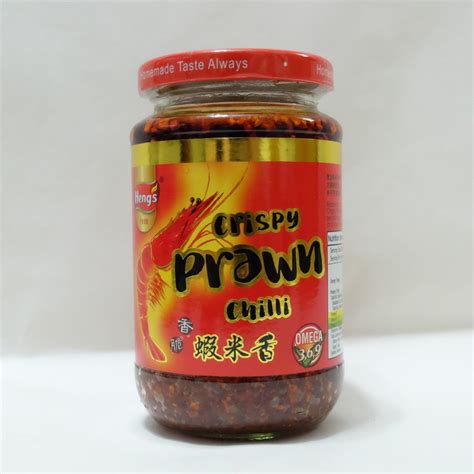 Hengs Malaysian Crispy Prawn Chilli 180g 340g Shopee Malaysia