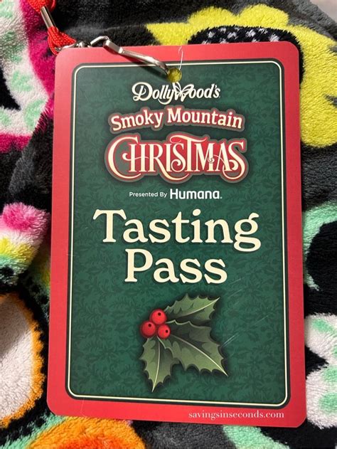 Dollywood Tasting Pass Dollywood Christmas Tasting Dollywood